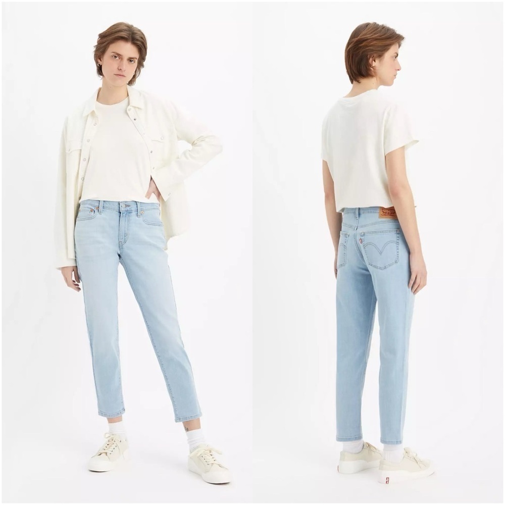LEVI’S Mid-Rise Boyfriend Jeans